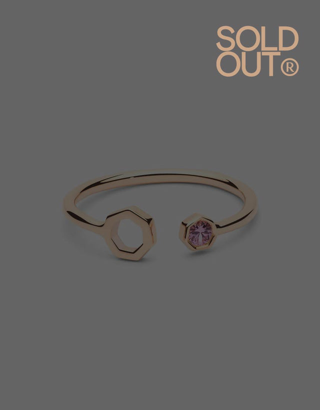 Hepta Puzzle Pink · Pink Sapphire