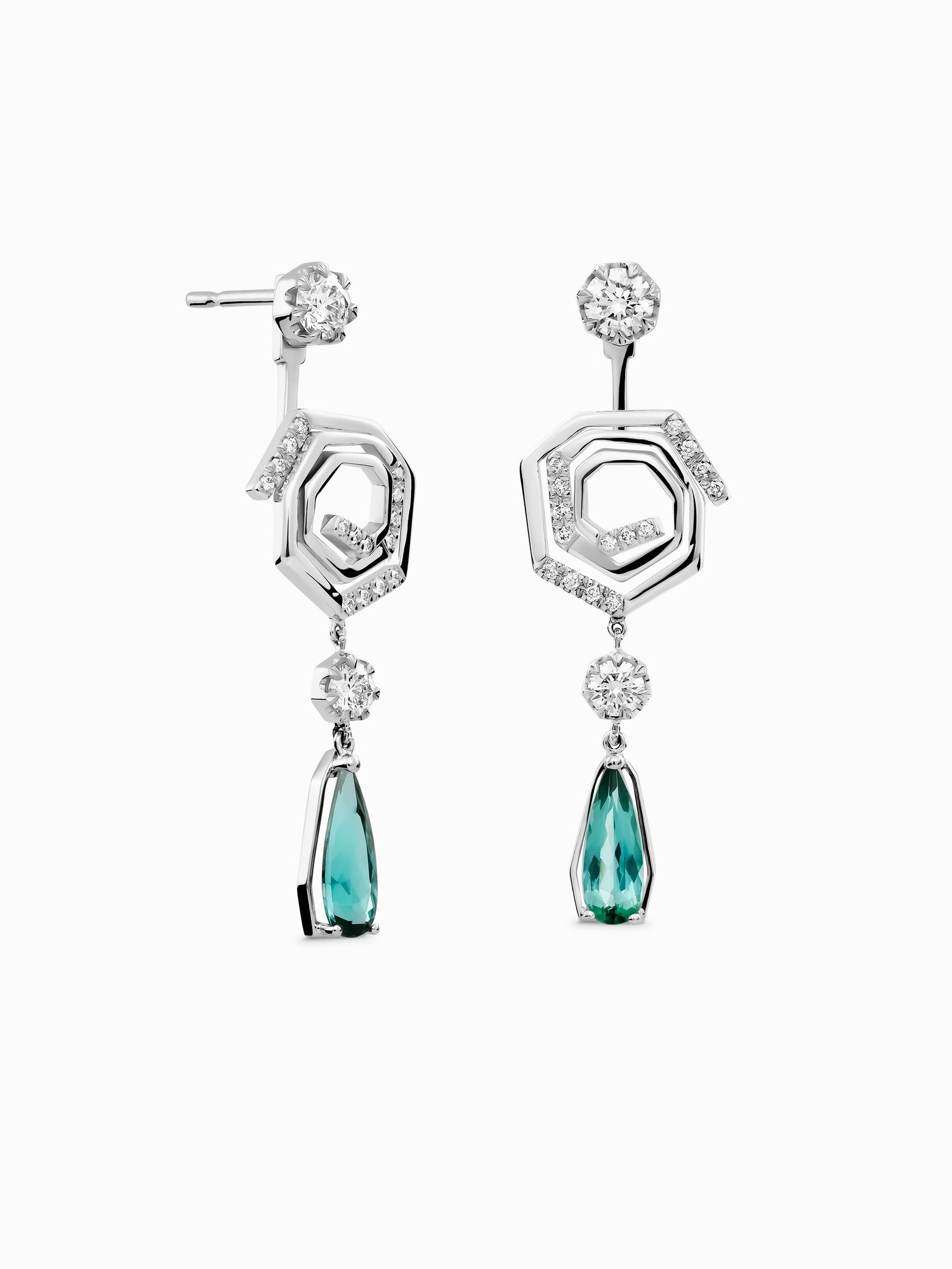 Arracades Helix White · Turmalina