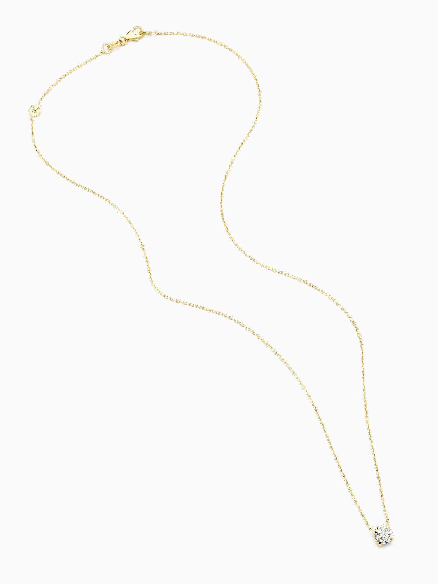 Colgante Solitario Gold · 0,40ct