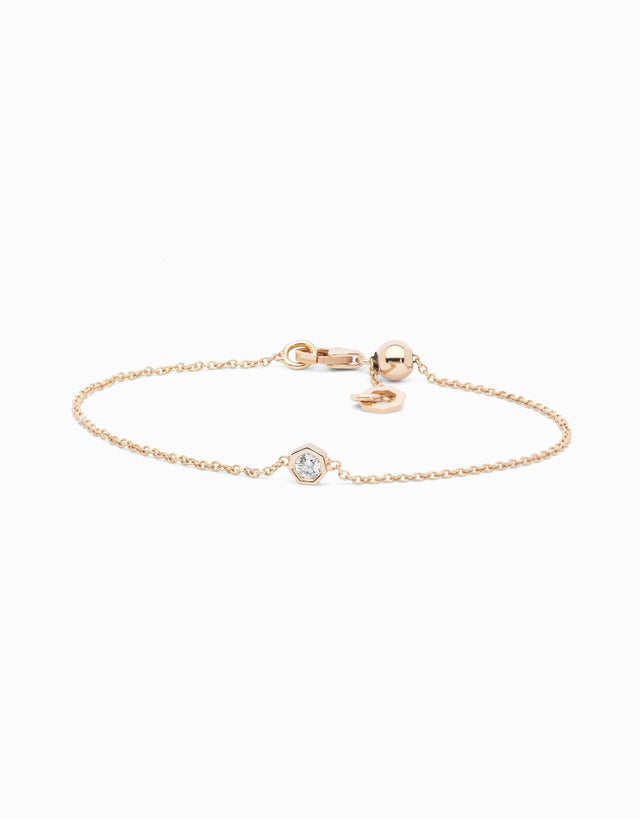 Polsera Diamond · Or Rosa - Roosik & Co - Polsera