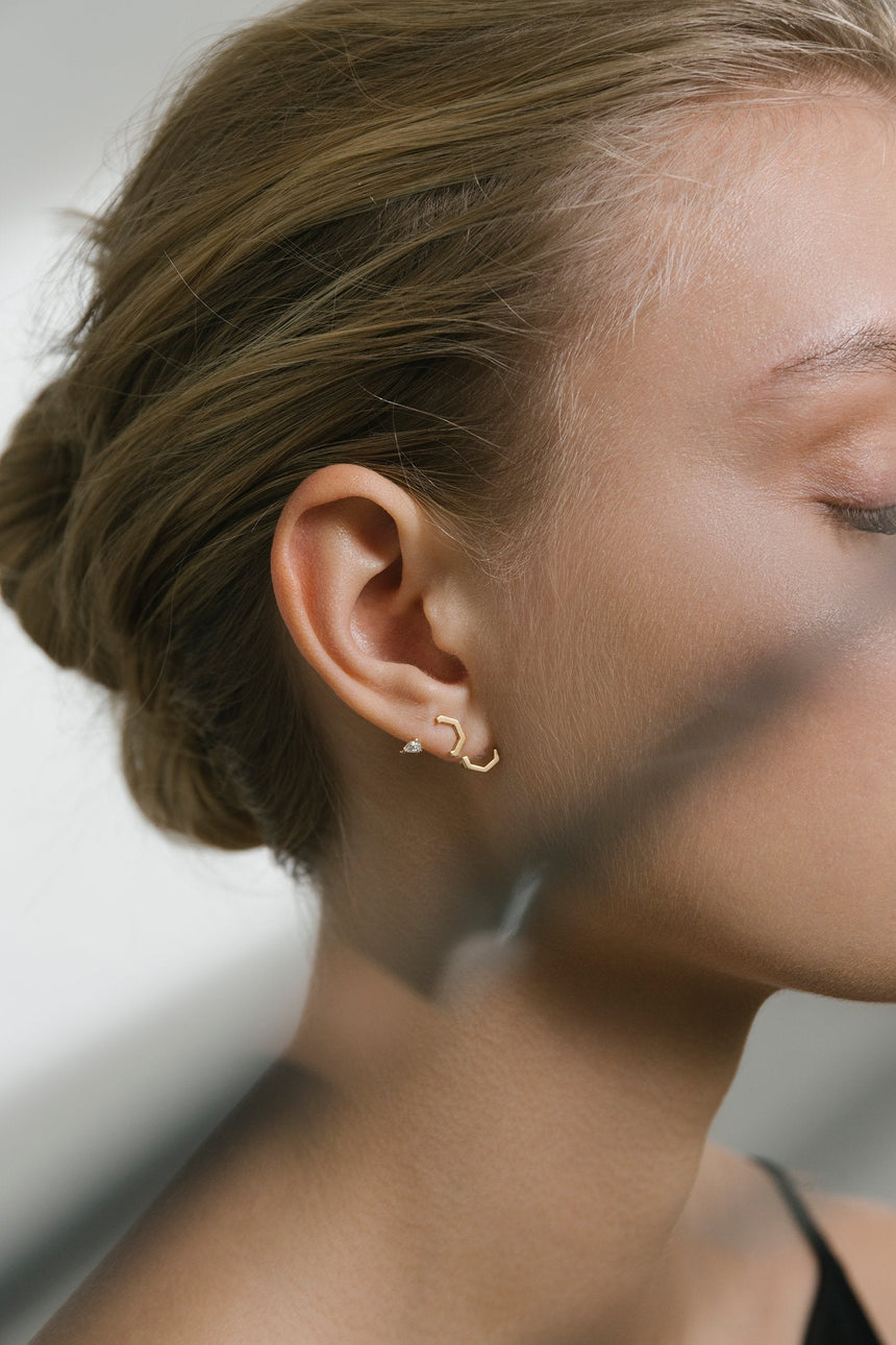 Arracades Fragment Pear · 0,12ct - Roosik & Co -