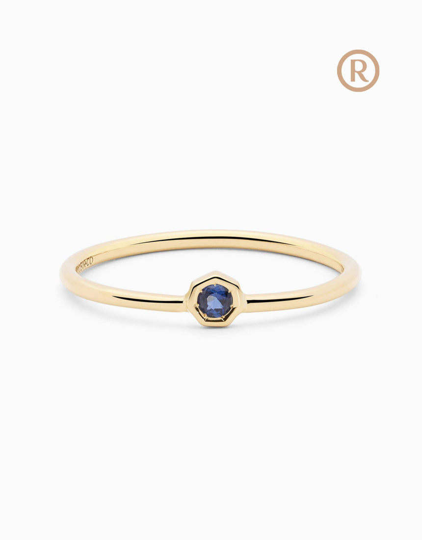 Anillo Sapphire · Zafiro Azul