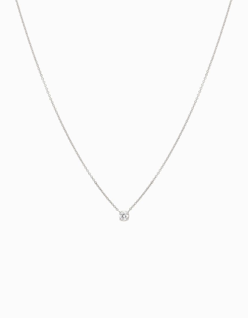 Penjoll White Solitaire · 0,25ct - Roosik & Co - Penjoll