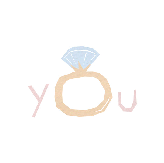 "YOU" (sent la "O" un anell)