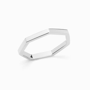 Anillos de oro blanco