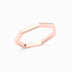 Anillos de oro rosa