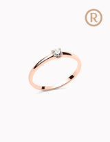 Anell de Compromís Essence Rose · 0,10ct 