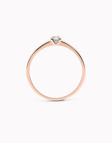 Anell compromís  Essence Rose · 0,10ct  - Roosik & Co - Anell