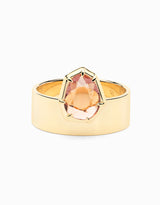 N.32 · Anillo de oro y granate Malay
