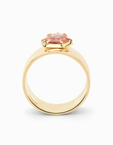 N.32 · Anillo de oro y granate Malay