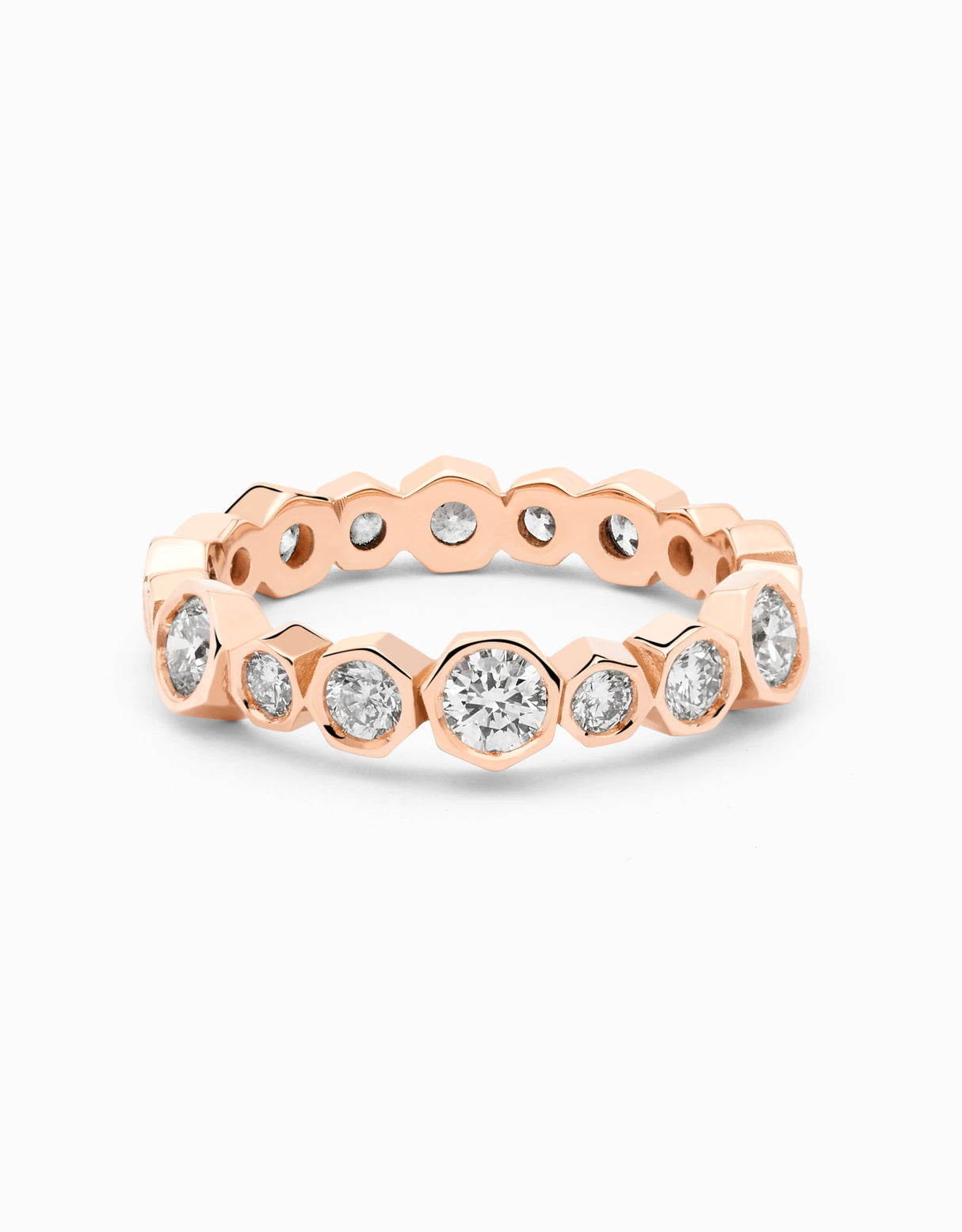 Twin Rose Diamond Ring