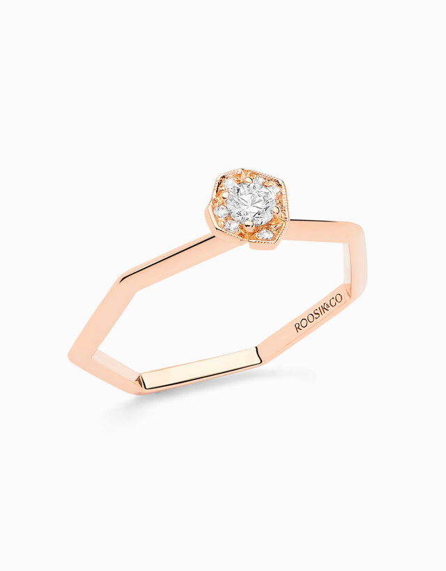 Anell Rose Diamond · 0,10ct - Roosik & Co