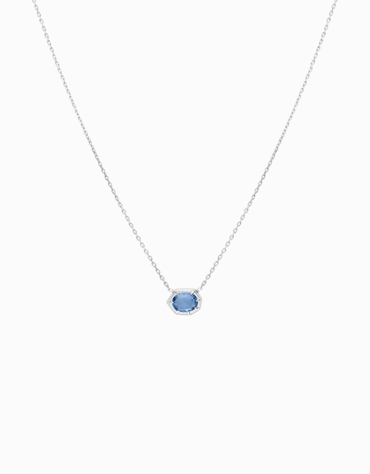 N.36 · Collaret d'or i safir blau