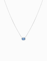 N.36 · Collaret d'or i safir blau