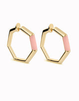 Pendientes de aro HeptaBloom · Gems