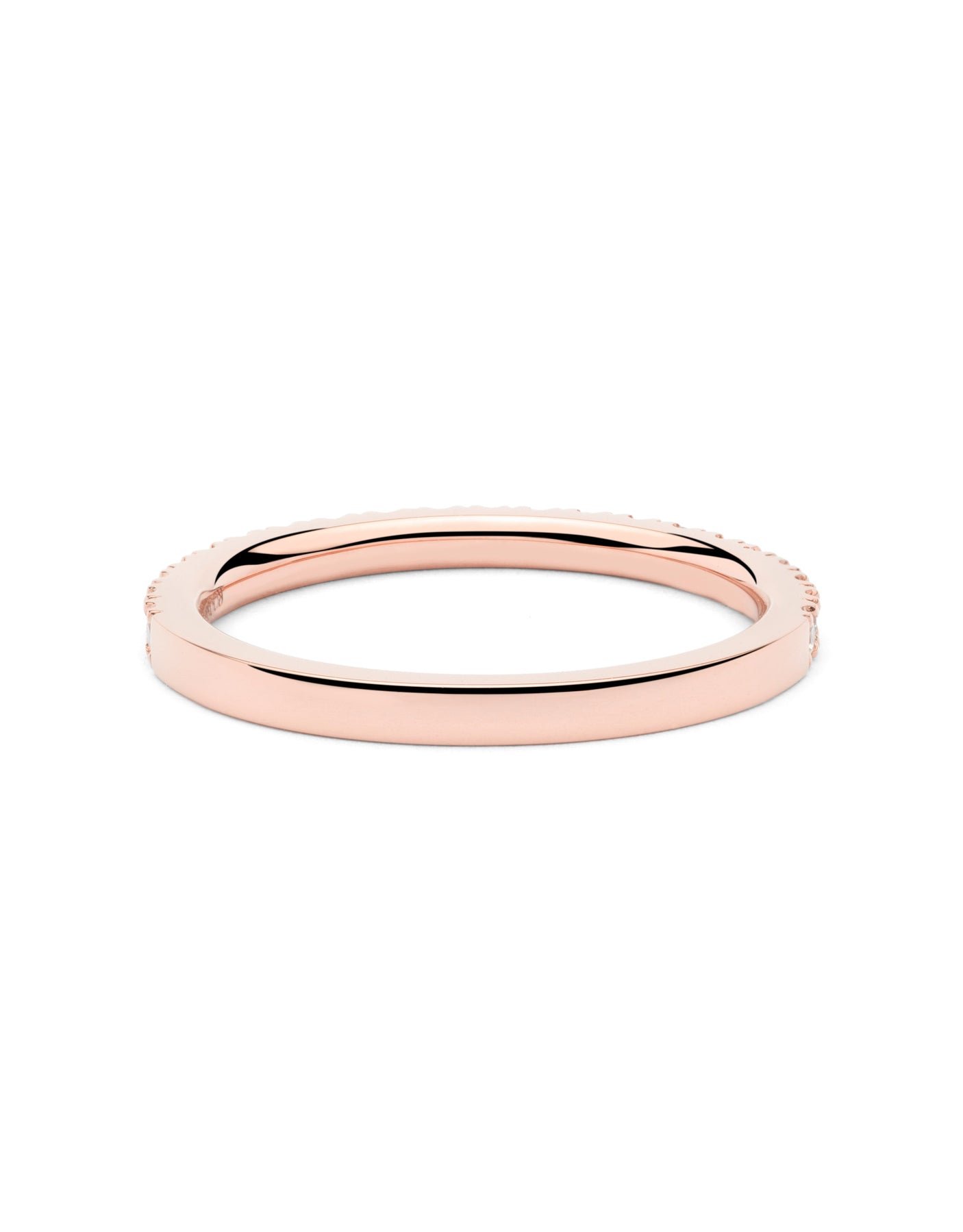 Aliança Half Slim Rose · 0,30ct - Roosik & Co - Anell