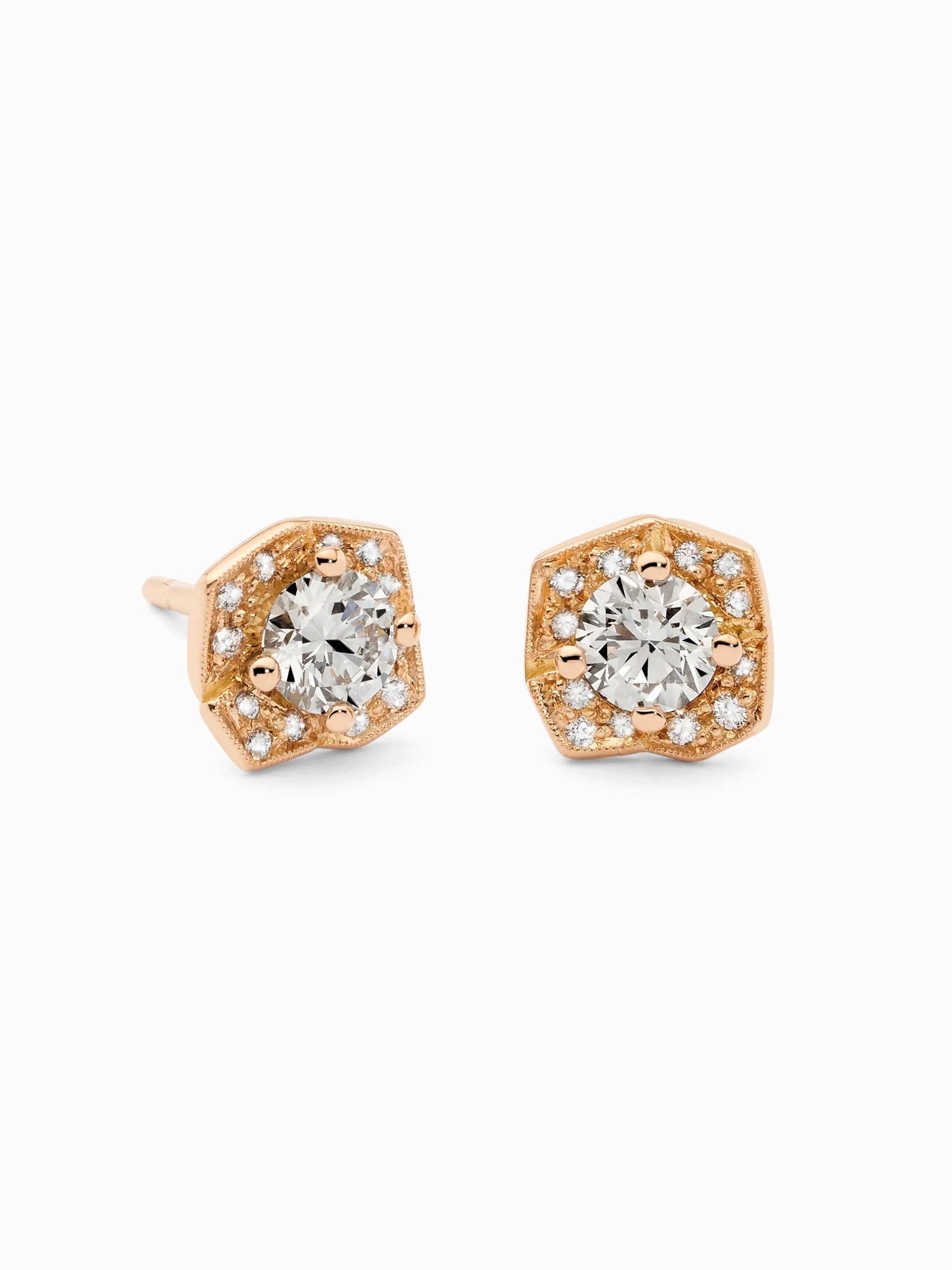 Rose Diamond Earrings · 0.30ct