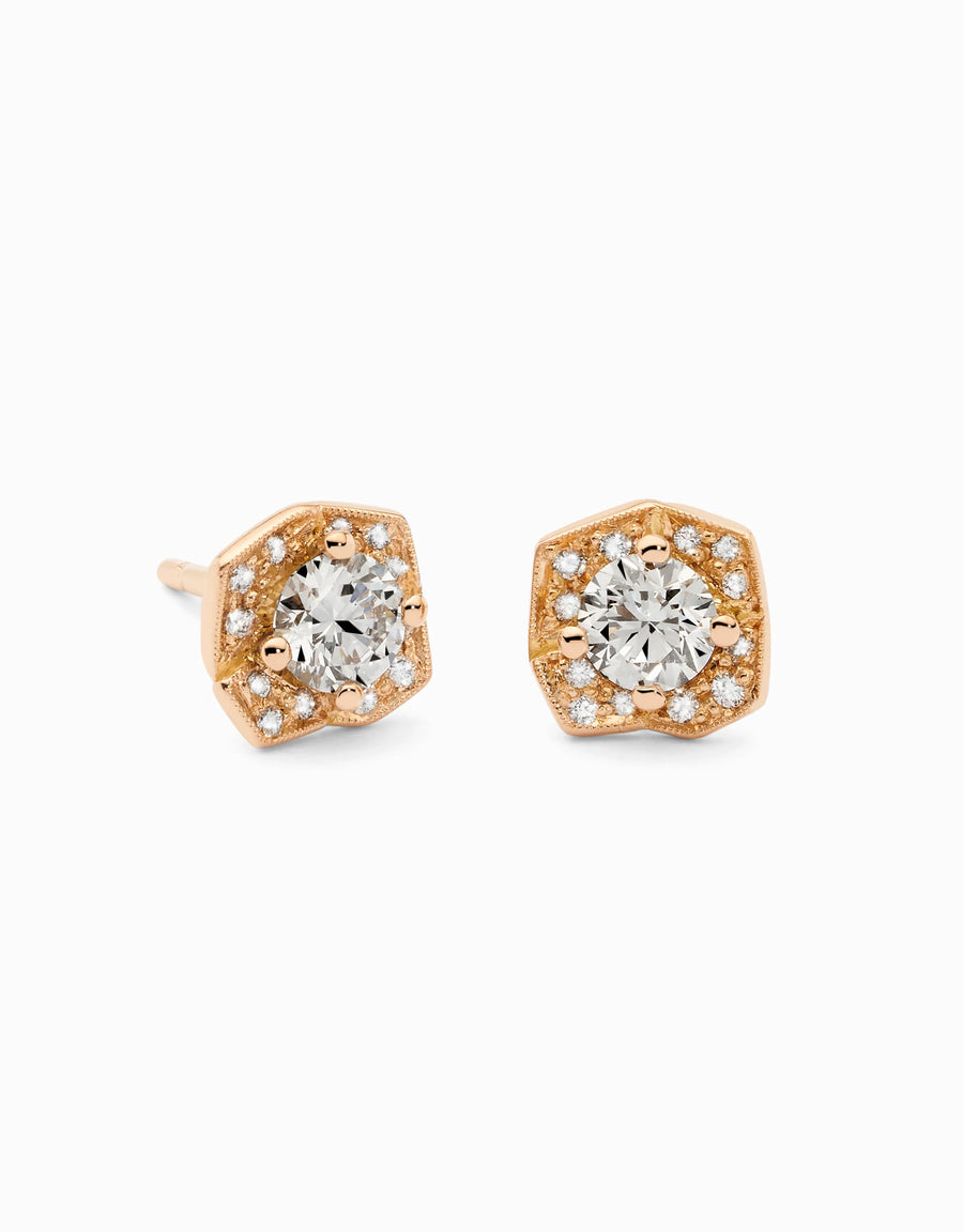 Rose Diamond Earrings · 0.30ct