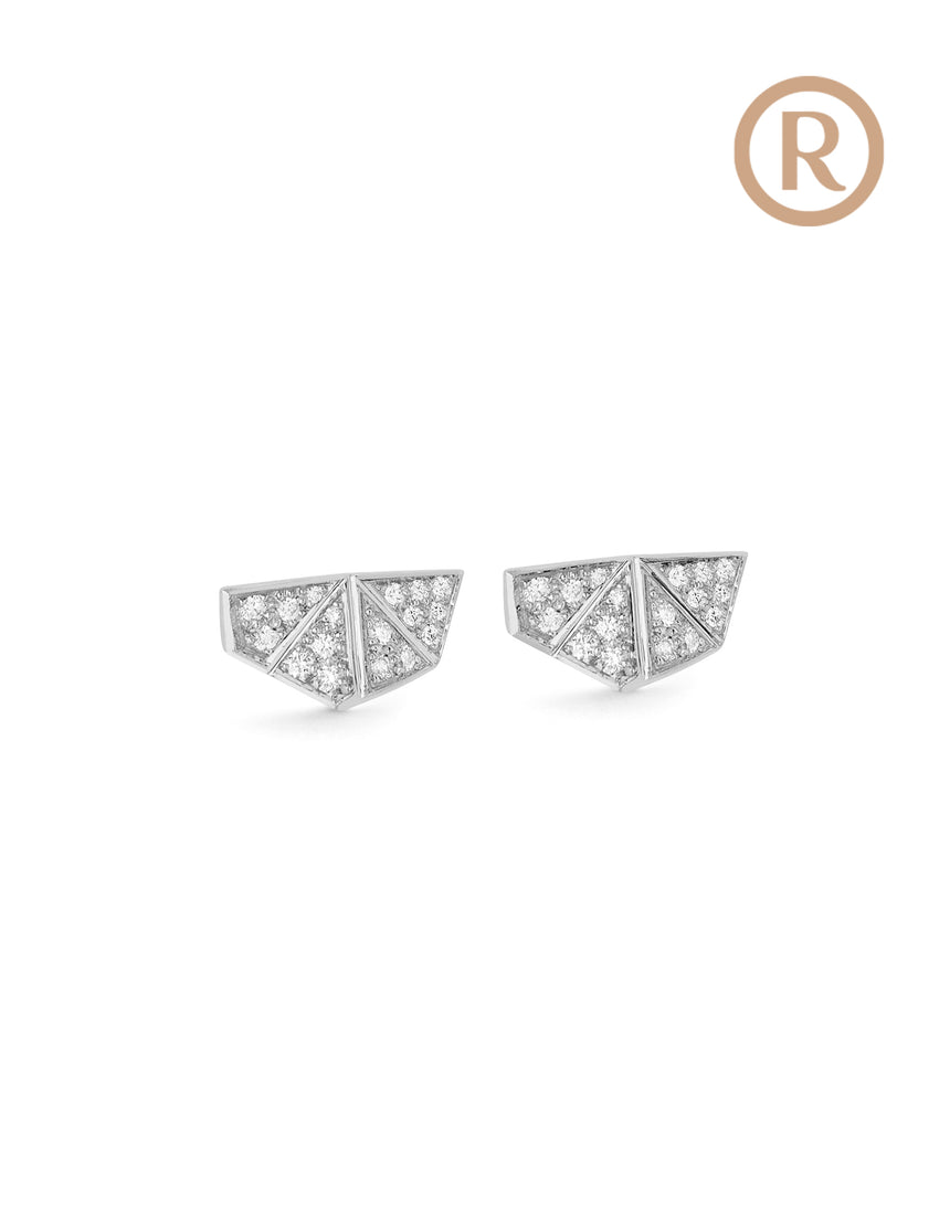 Brilliant Mosaik earrings · White gold