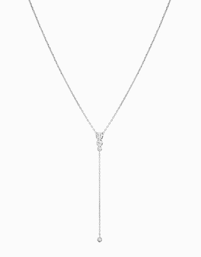 Triplets Drop · Diamond pendant