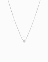 White Solitaire pendant · 0.15ct
