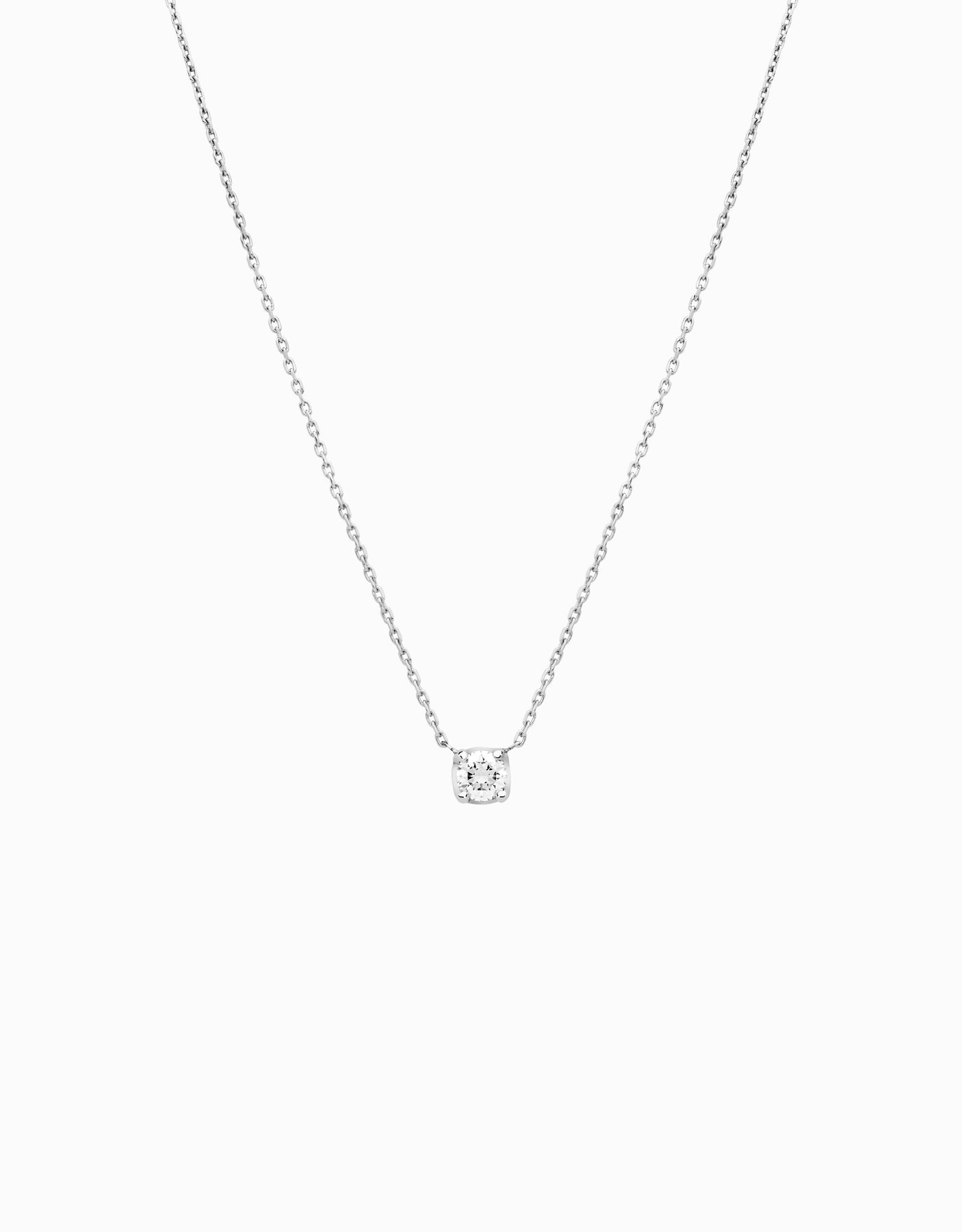 Colgante White Solitaire · 0,30ct