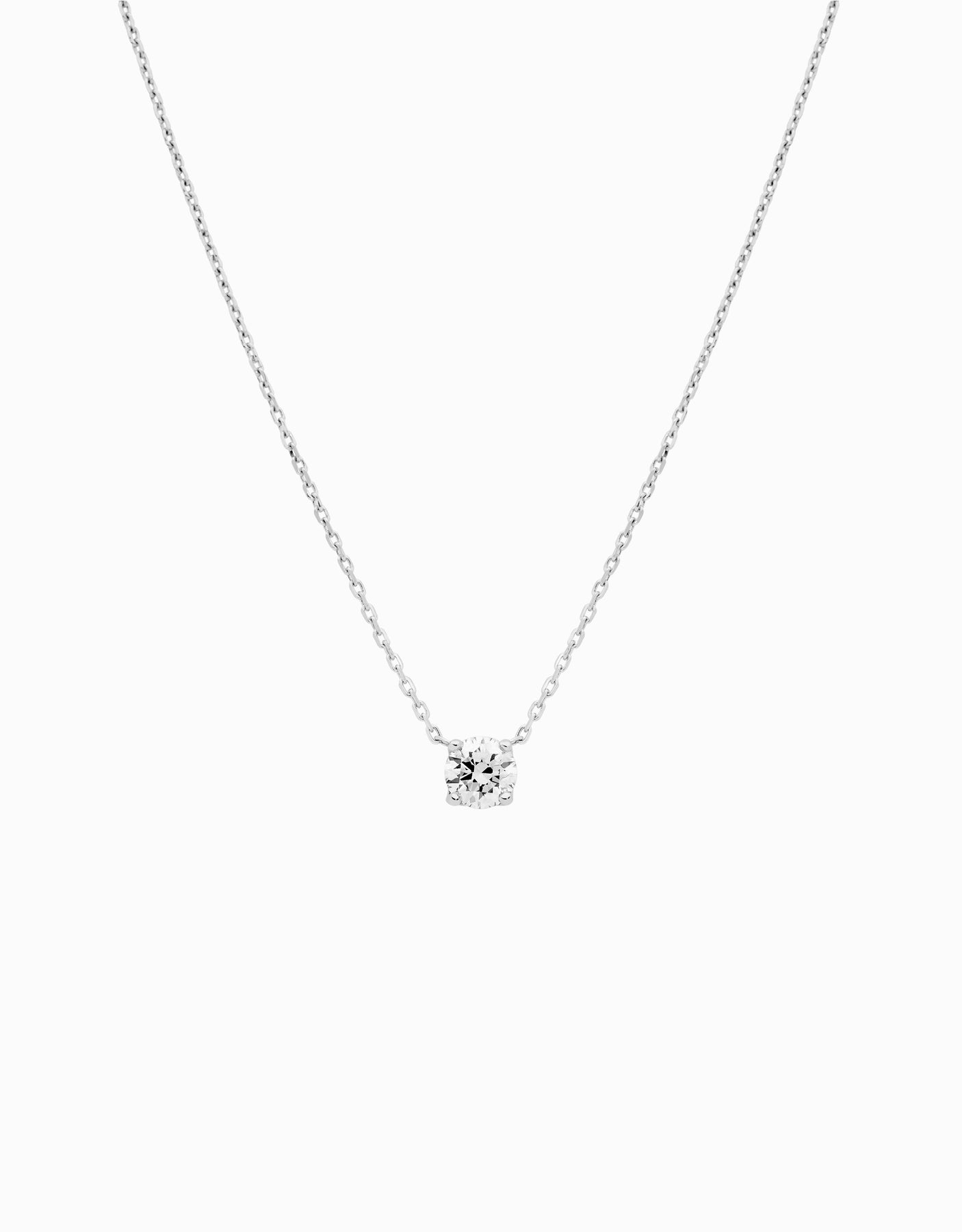 Colgante White Solitaire · 0,50ct