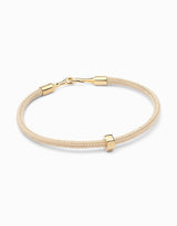 Bracelet RSK Beige · Yellow Gold