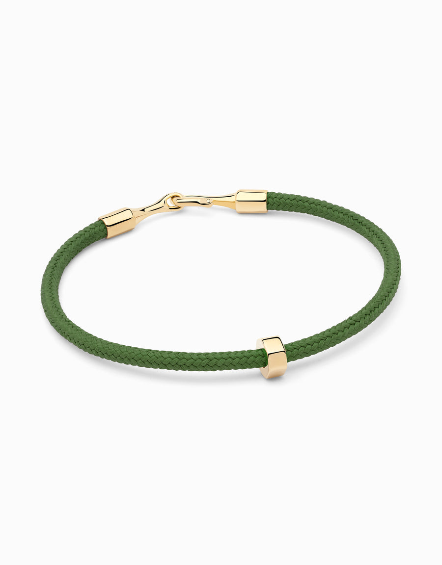 RSK Green Bracelet · Yellow Gold