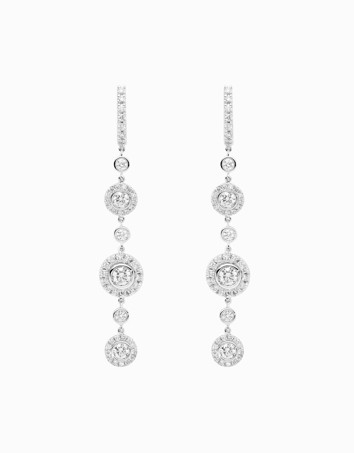 Diamond Drop Earrings · Diamonds