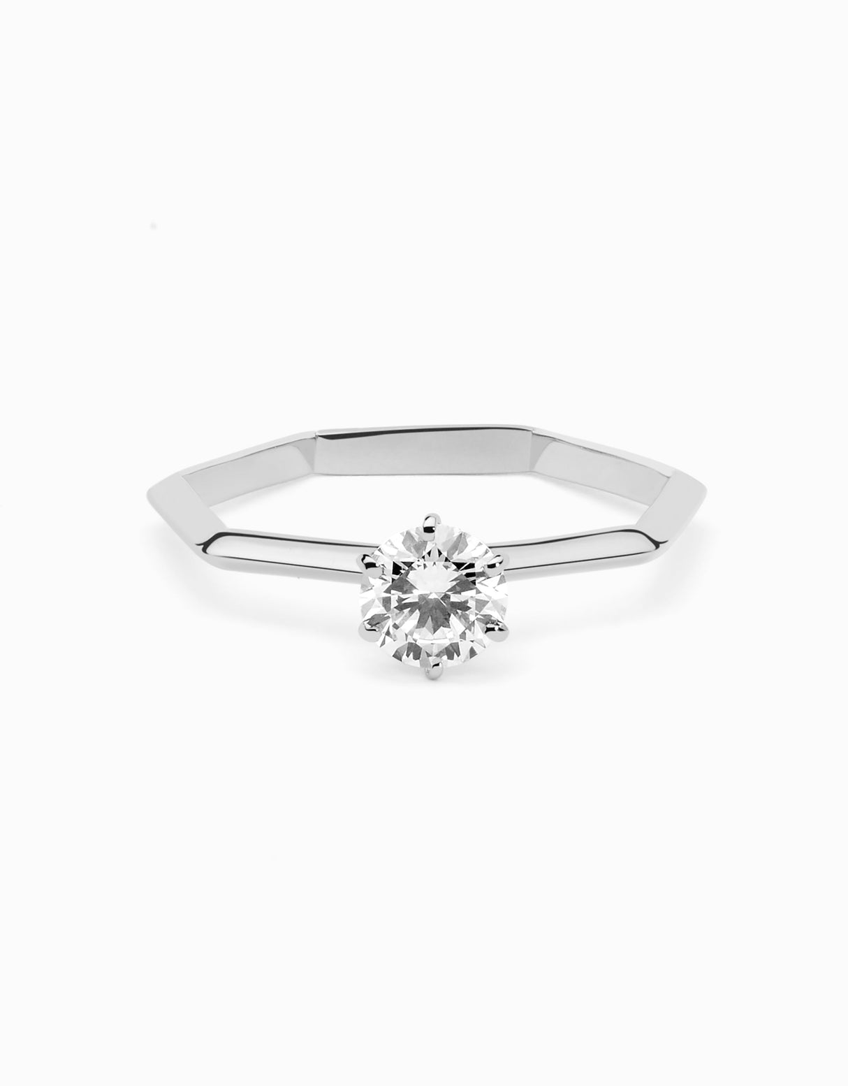 Anillo HeptaSolitaire · 0,50ct Diamante