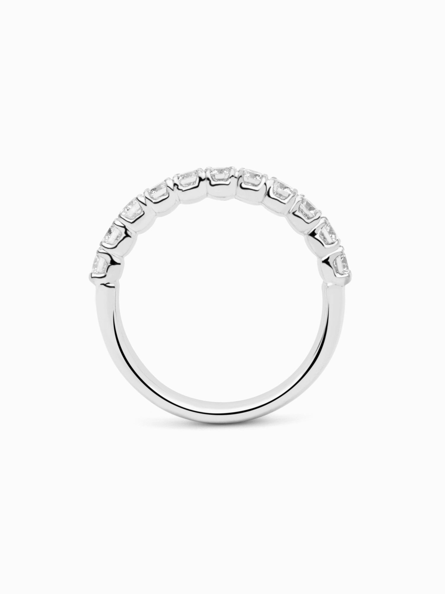 Mitja Aliança Classik  · Diamonds 0,55ct-0,80ct-1,03ct - Roosik & Co - Anell