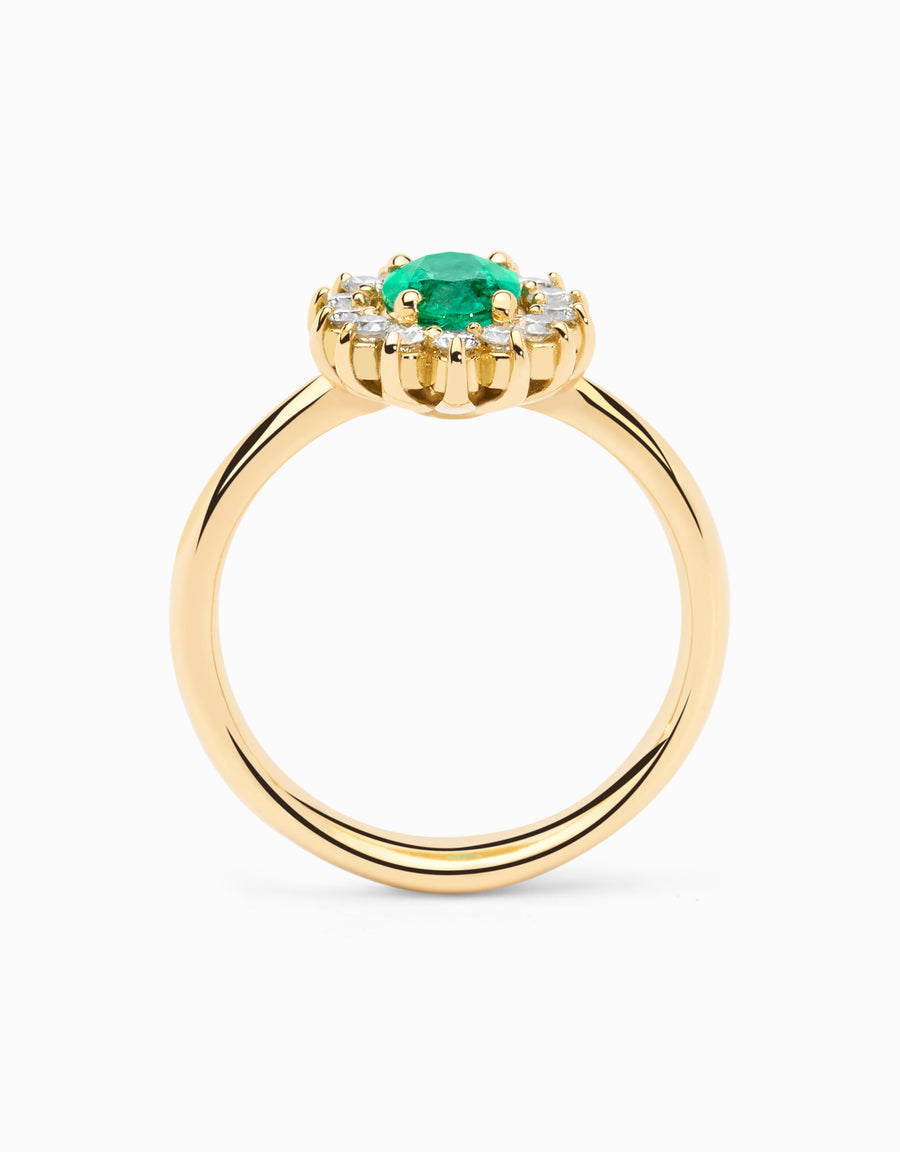 Anillo Emerald Crown · 0,76ct