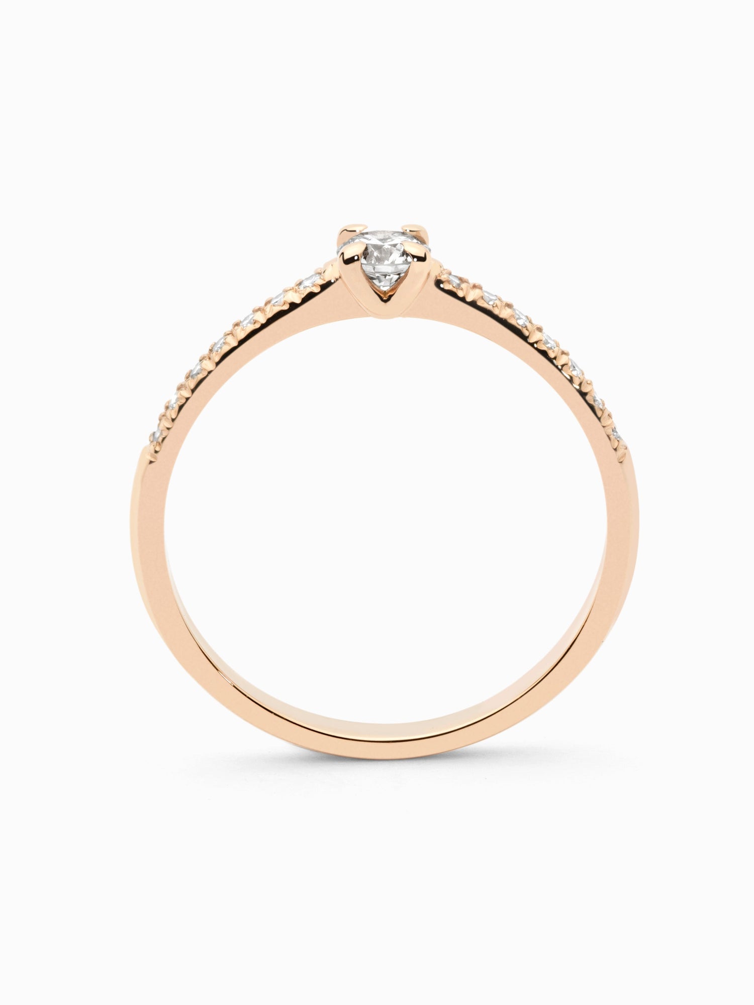 Anillo de Compromiso Essence Romanticism Rose · 0,15ct