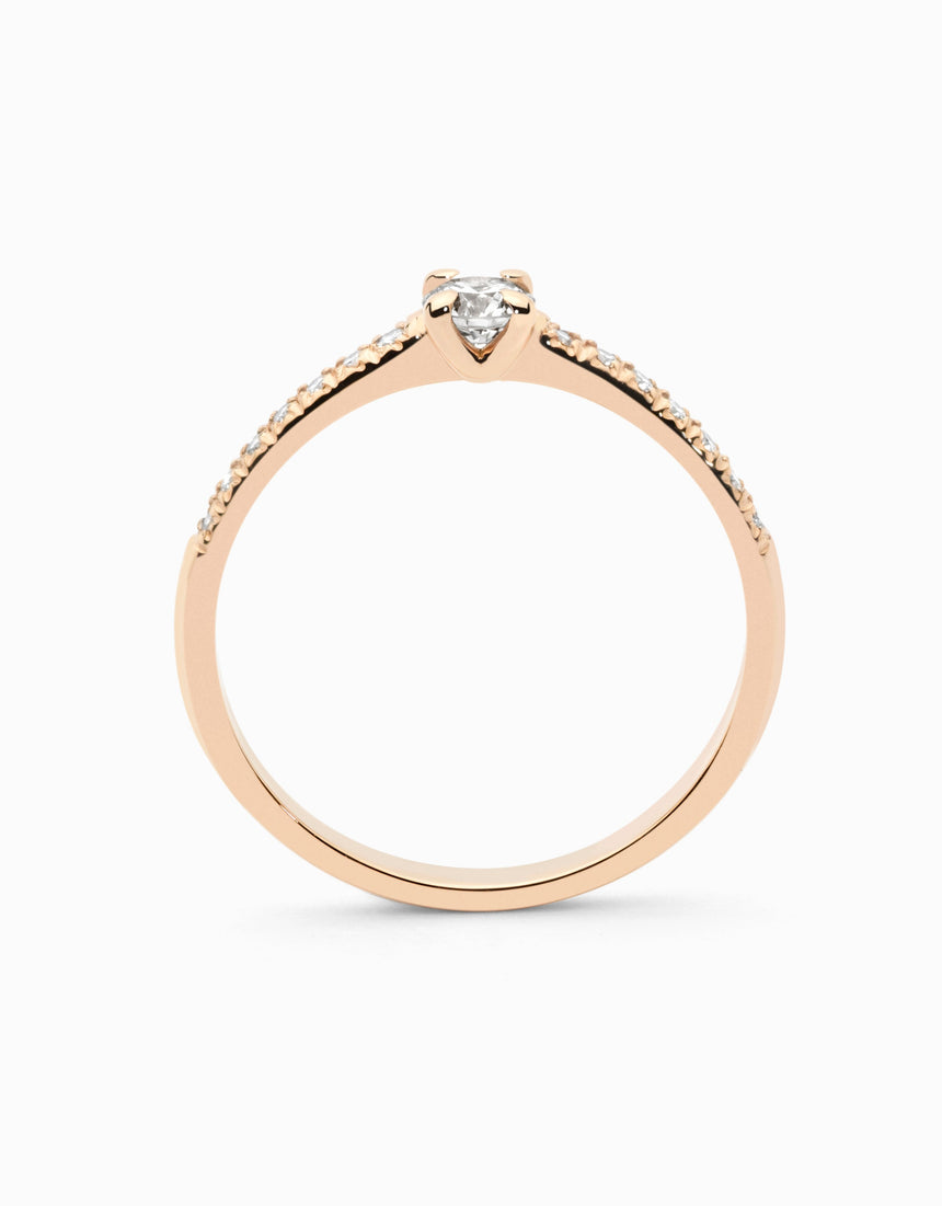 Anillo de Compromiso Essence Romanticism Rose · 0,15ct