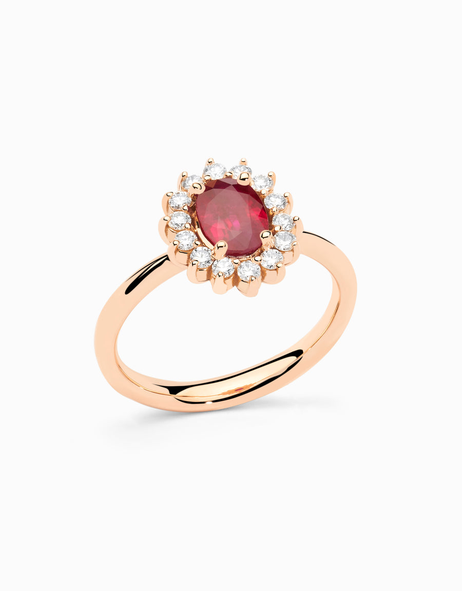 Ruby Crown Ring · 1.06ct