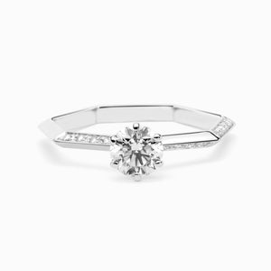 Anillos de compromiso solitario