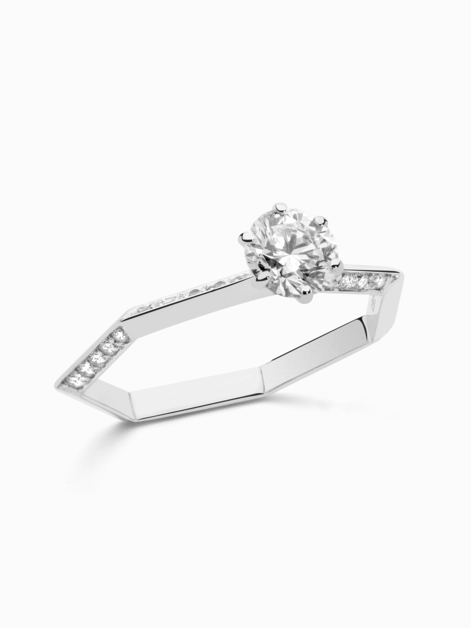 Ring HeptaSolitaire Romanticism · 0.50ct Diamond