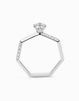 Ring HeptaSolitaire Romanticism · 0.30ct Diamond