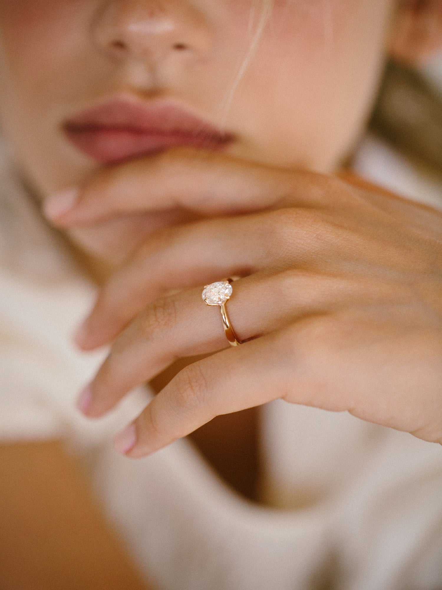 Anell Oval Rose · 1,30ct - Roosik & Co - Jewelry