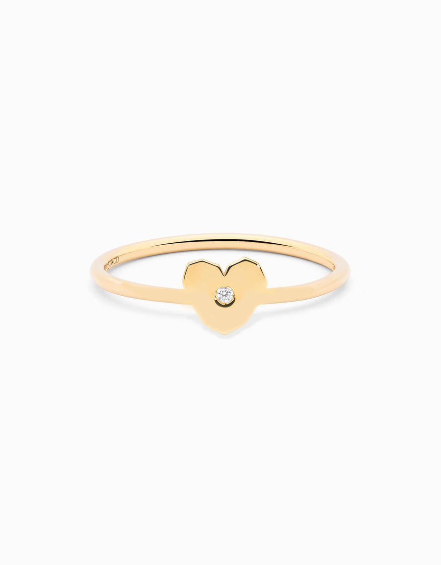 Heptaheart Gold · Diamond Ring