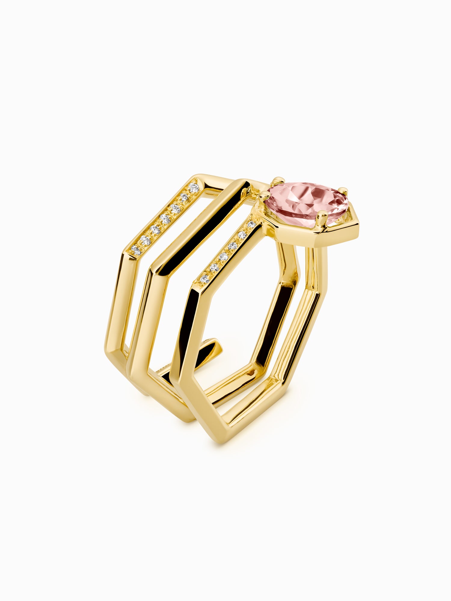 Anell Helix Morganite · Morganita