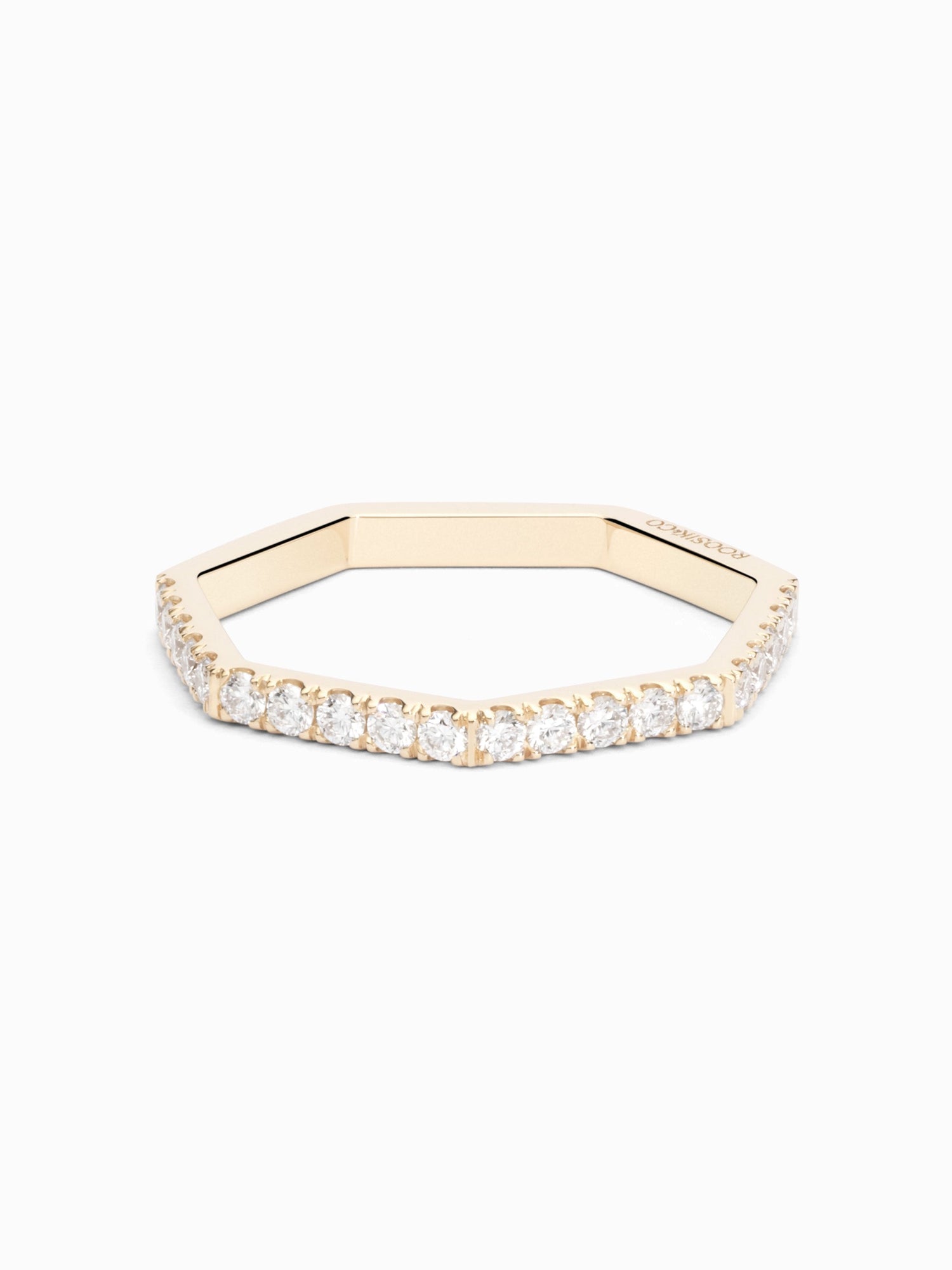 Anell One Diamants Romanticism · Or groc - Roosik & Co