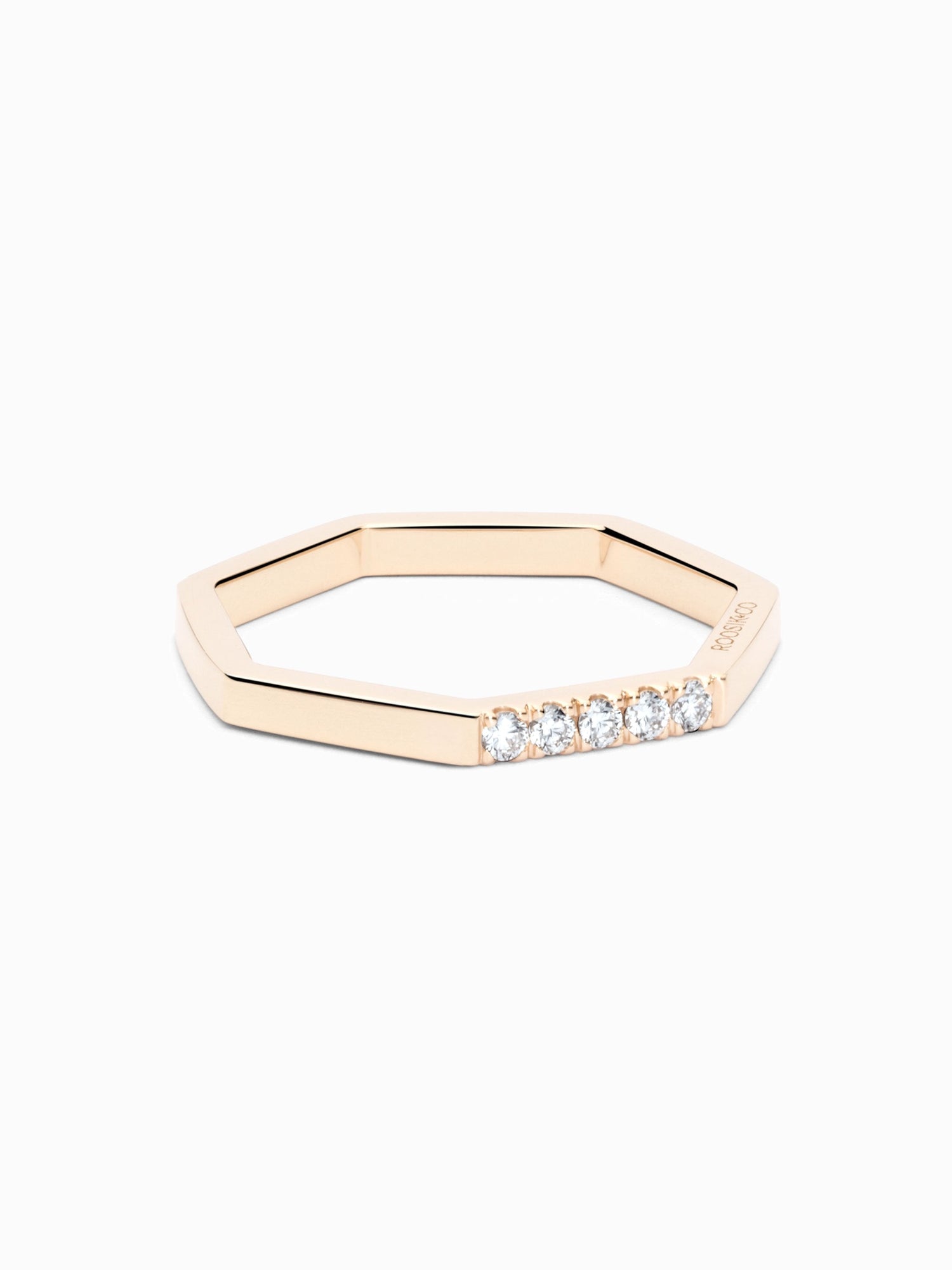 Anell One Diamants Wish · Or groc - Roosik & Co
