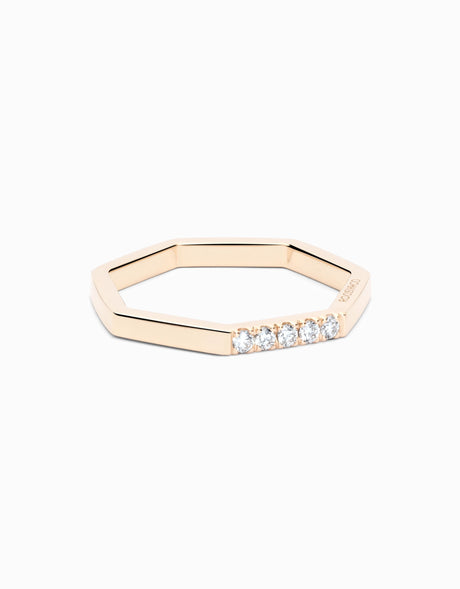 Anell One Diamants Wish · Or groc - Roosik & Co