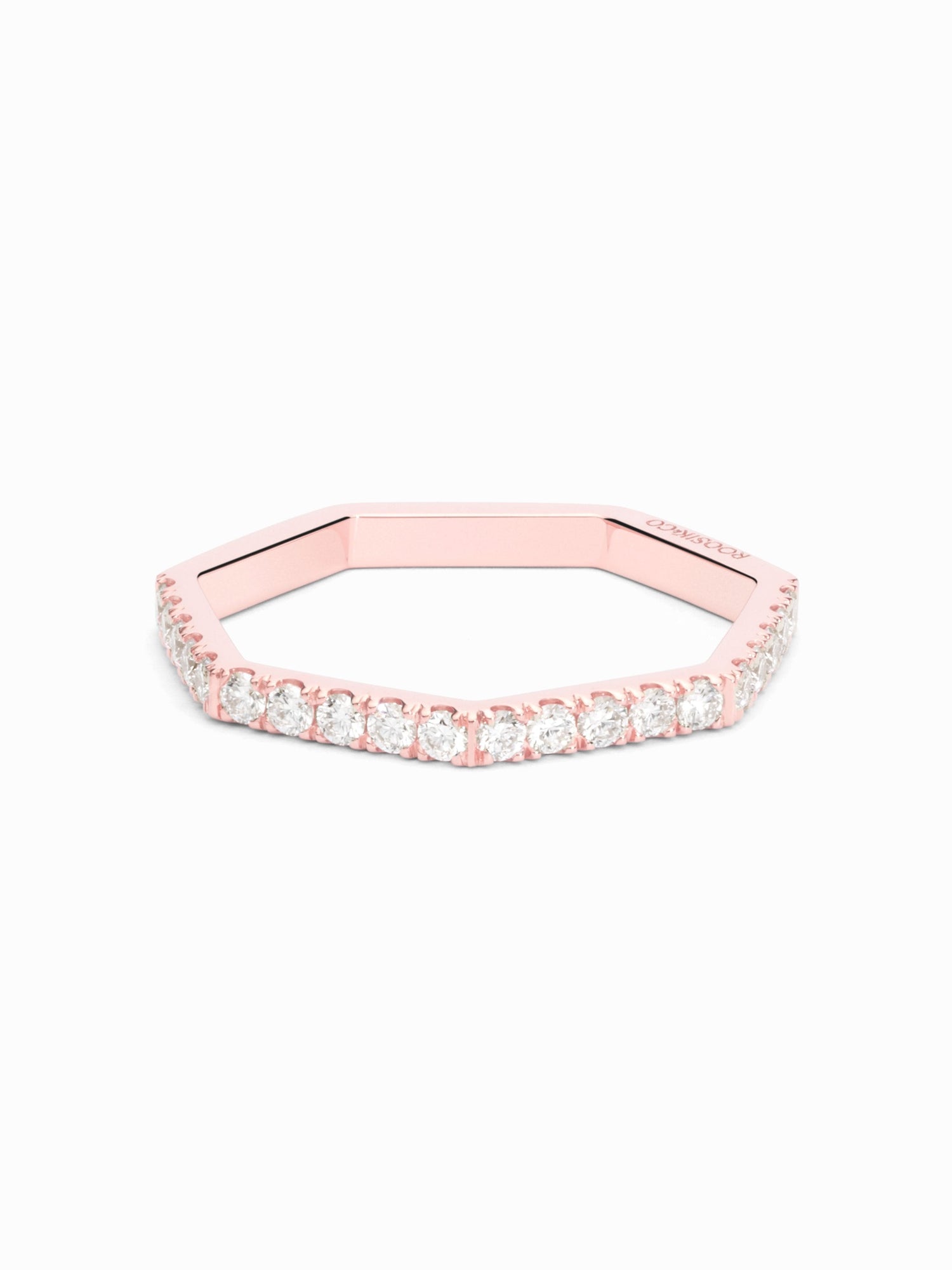 Anell One Diamants Romanticism · Or rosa - Roosik & Co