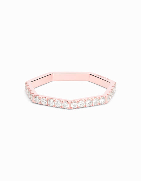 Anell One Diamants Romanticism · Or rosa - Roosik & Co