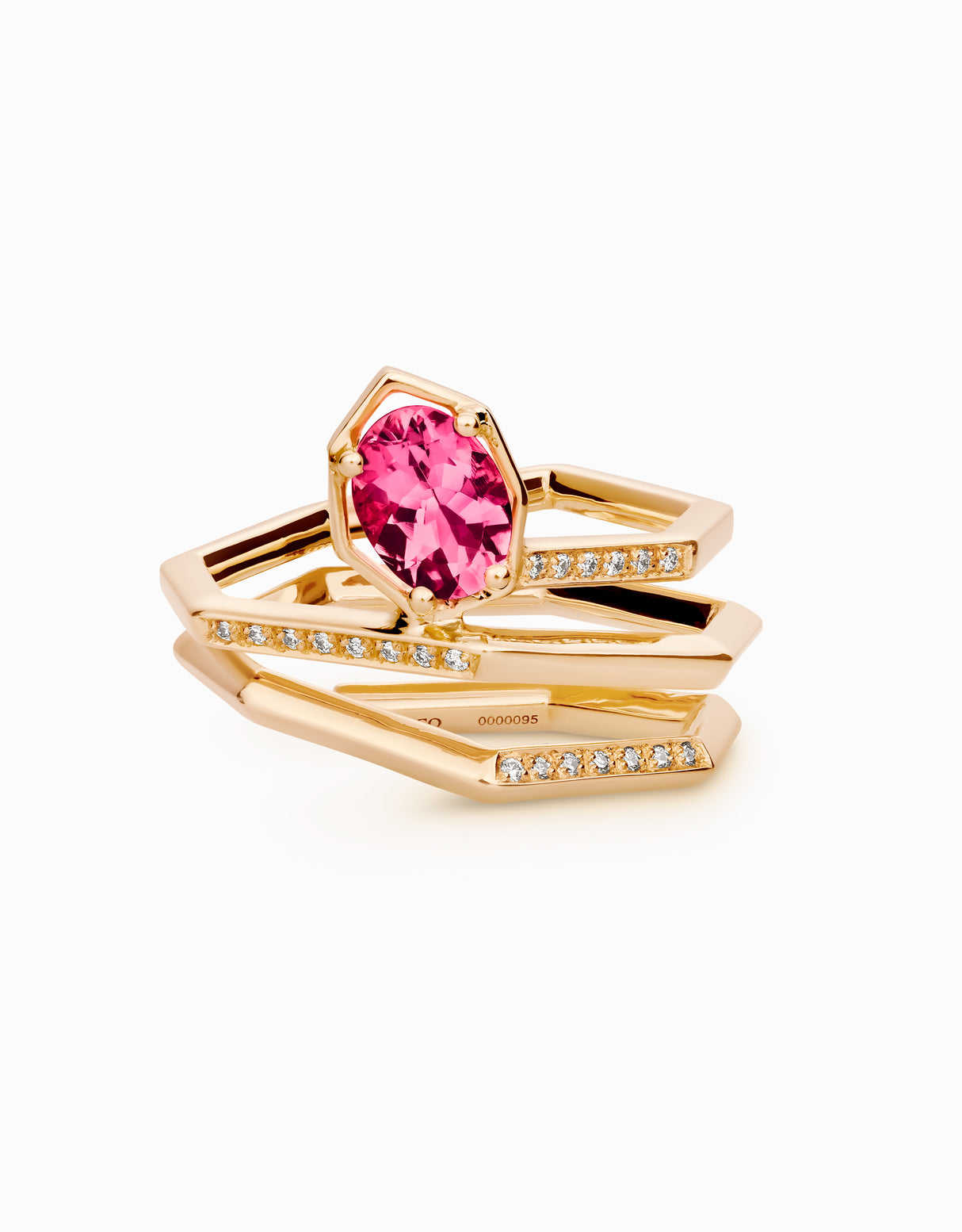 Helix Ruby Ring · Ruby