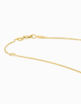 N.93 · Yellow gold and Aquamarine pendant