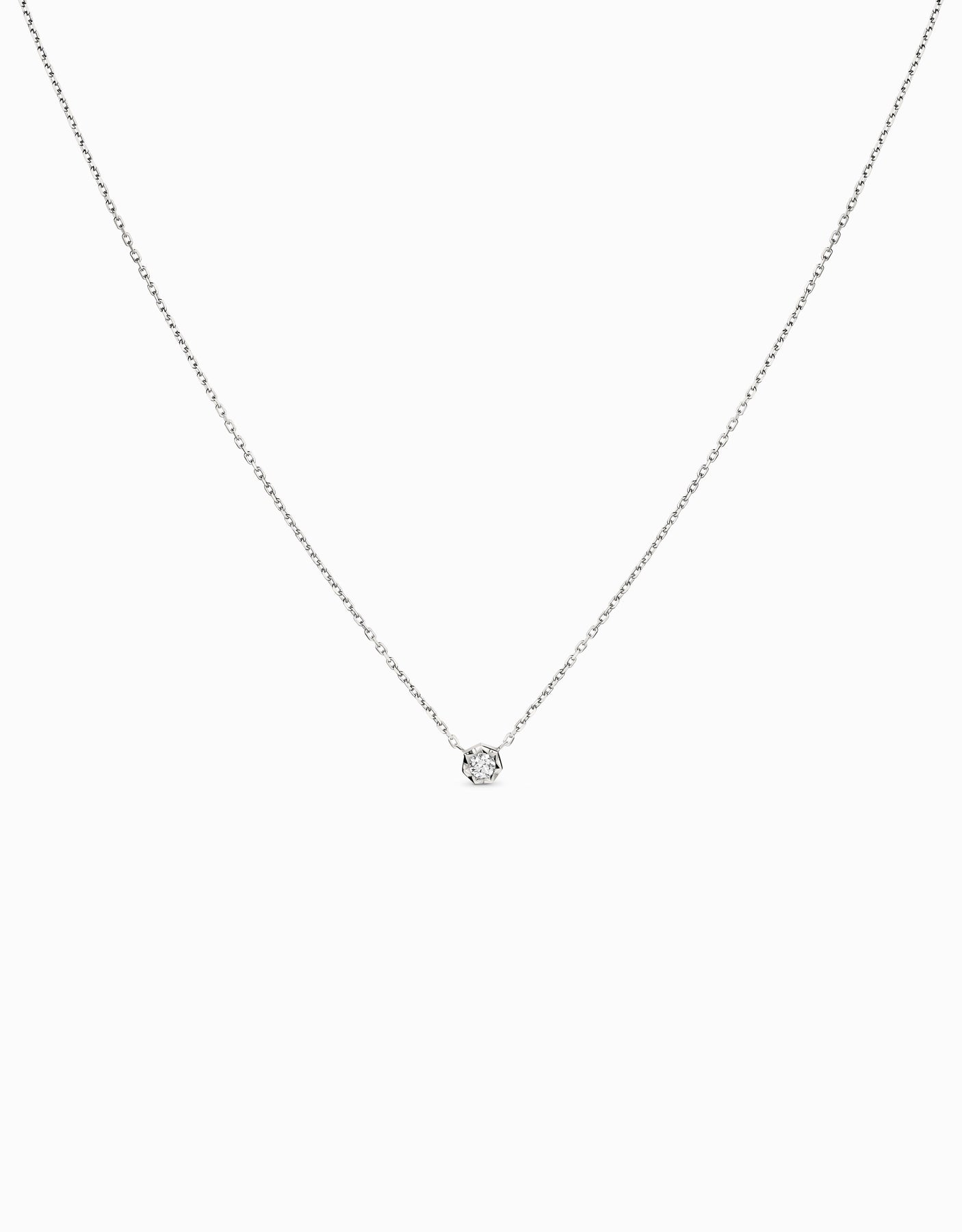 Penjoll Diamond 0,06ct · Or Blanc